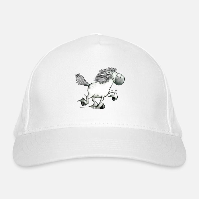 Drolliger Isländer - Islandpferd - Isi Bio-Baseballkappe