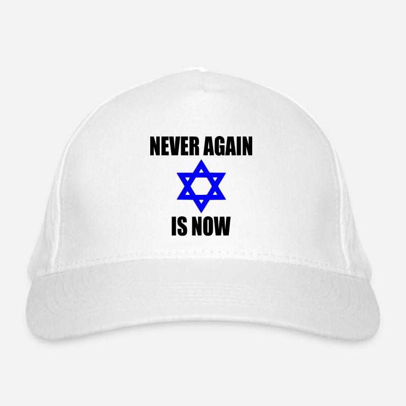 Never again is now Bio-Baseballkappe