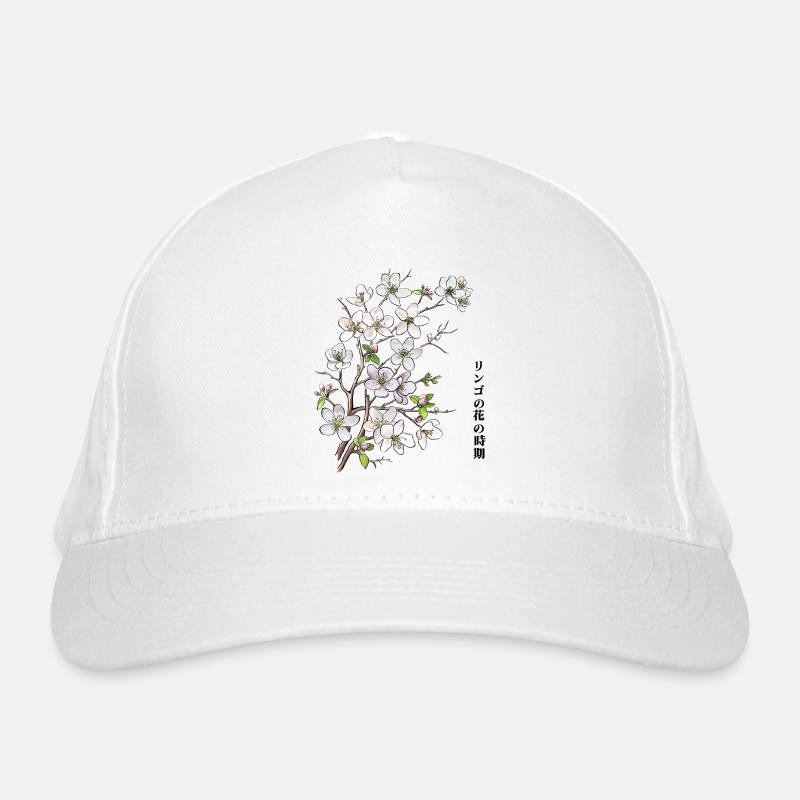 Fleurs de pommier Casquette classique bio