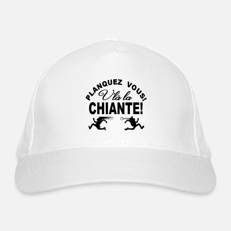 Humour Design Tee shirt | Planquez vous ! Casquette classique bio
