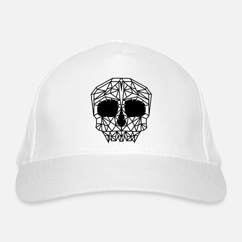 Totenkopf Gitter Bio-Baseballkappe