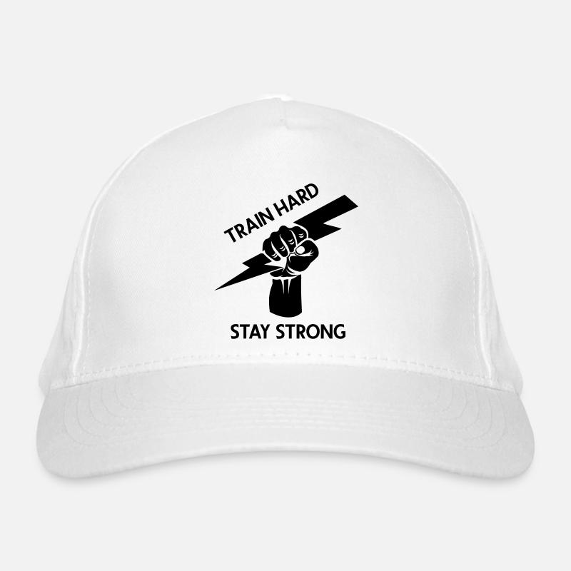 entraîner dur - rester forte Casquette classique bio