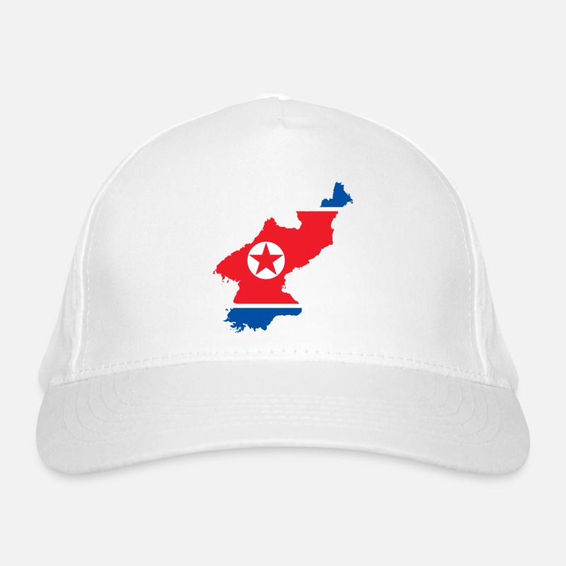 CORÉE DU NORD T-SHIRT Casquette classique bio