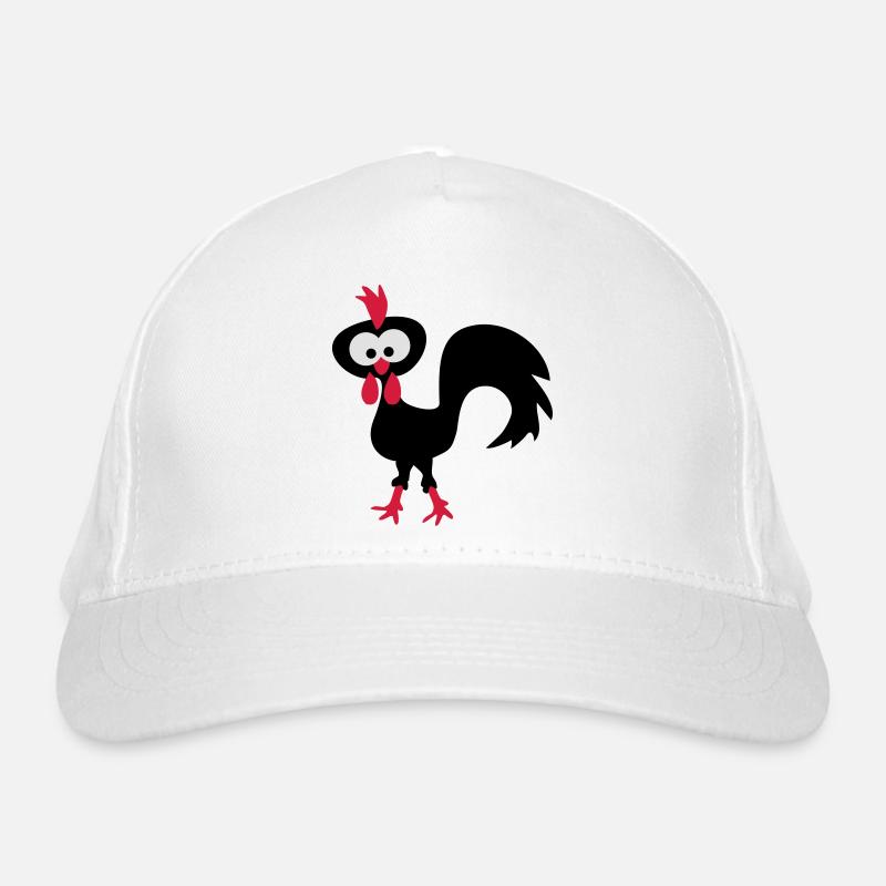coq Casquette classique bio