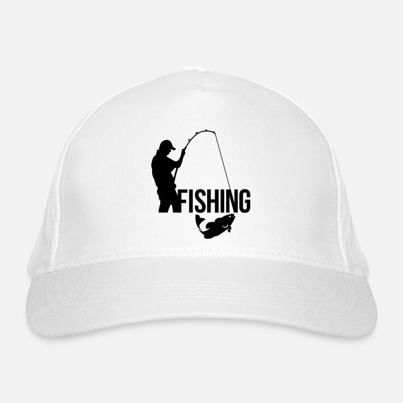fishing Organic Baseball Cap