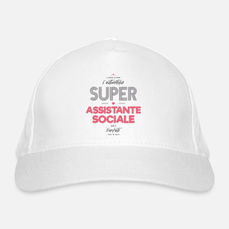 L authentique super assistante sociale Casquette classique bio