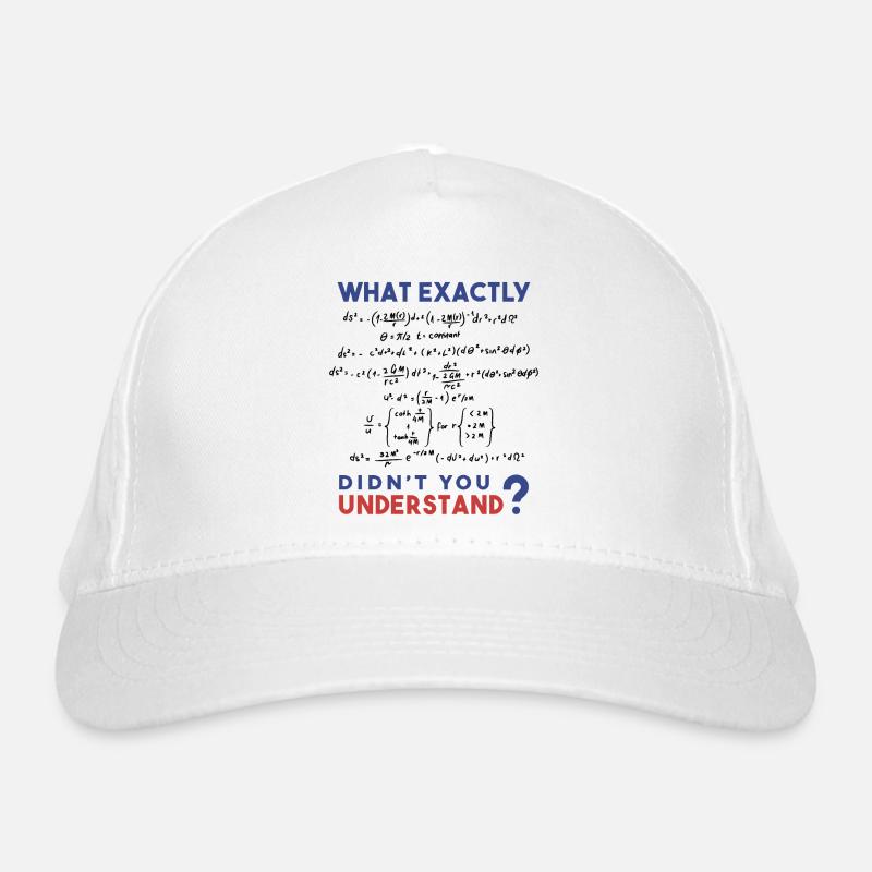 Blague de formule de physique Casquette classique bio