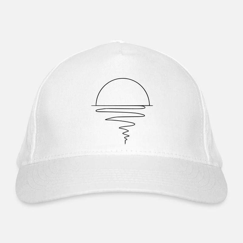 Coucher de soleil Casquette classique bio