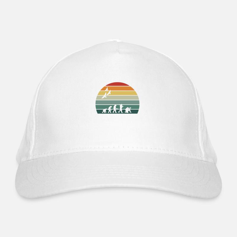 retro vintage sunset évolution PAINTBALL Casquette classique bio