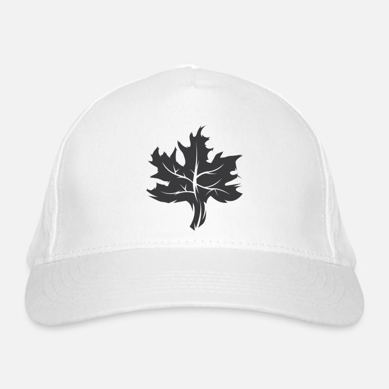 Maple Leaf Illustration Nature Forest Icône graphique Casquette classique bio