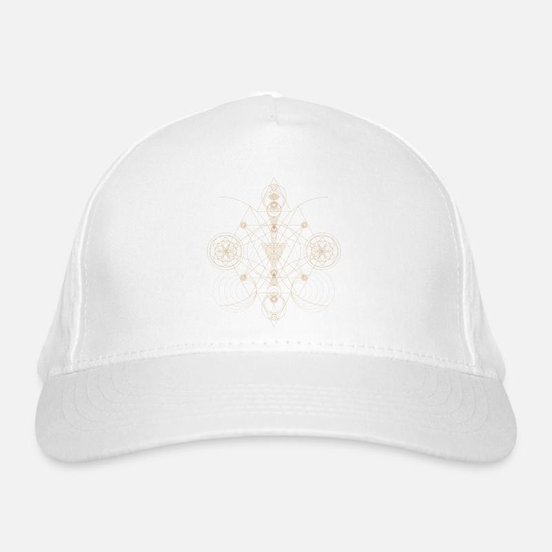 Abstraktes Punktdesign Bio-Baseballkappe