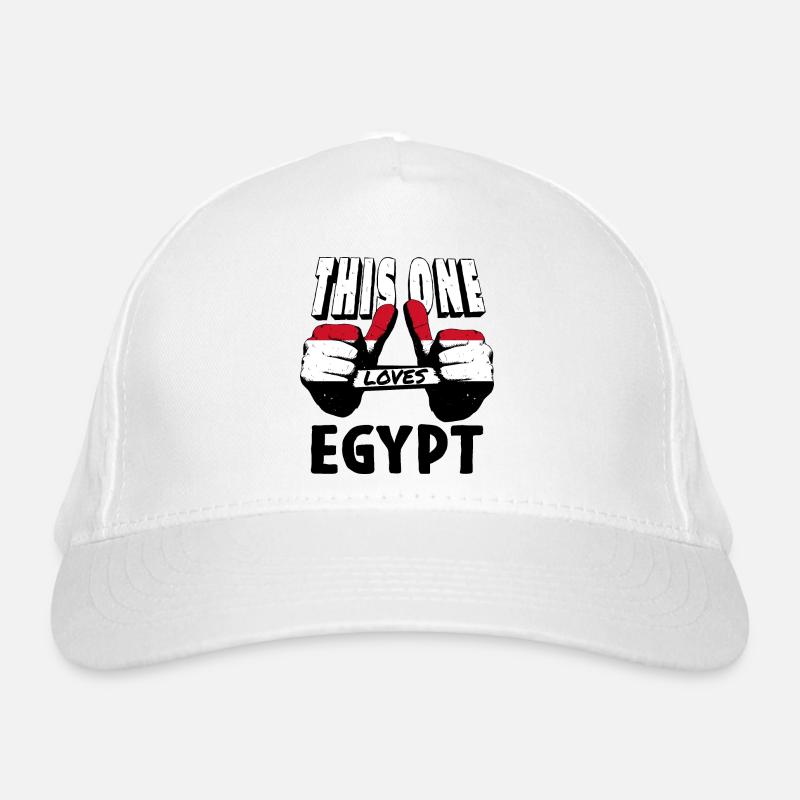 Egypte Drapeau Hurghada Afrique Drapeau égyptien Casquette classique bio