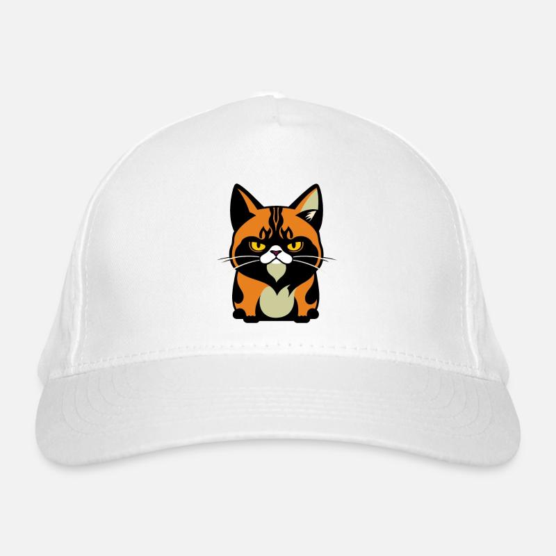 Cat Organic Baseball Cap