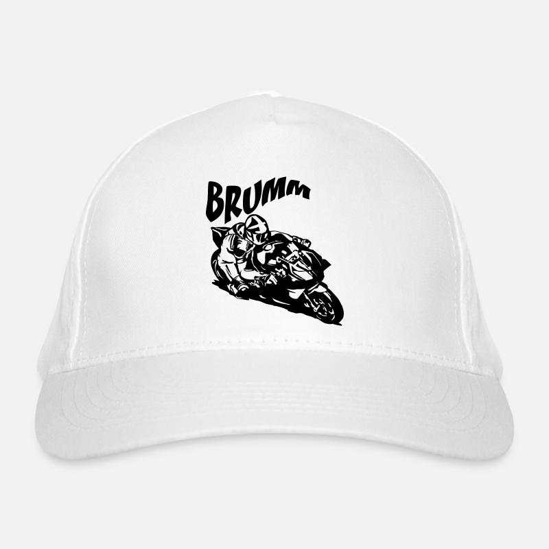 Hum Biker Noir Casquette classique bio