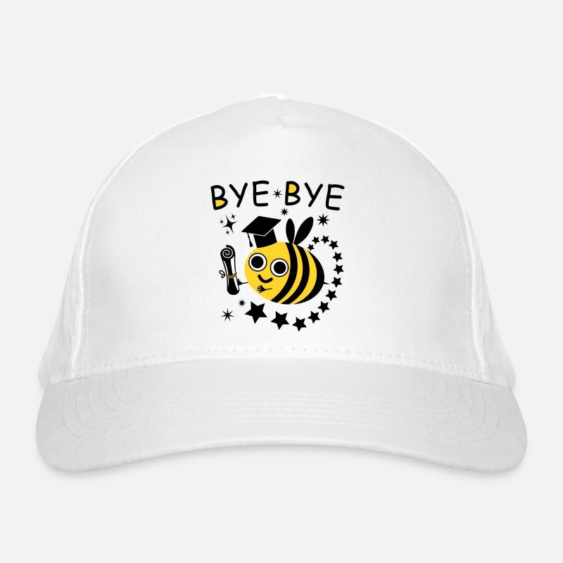 BYE BYE Biene Bio-Baseballkappe