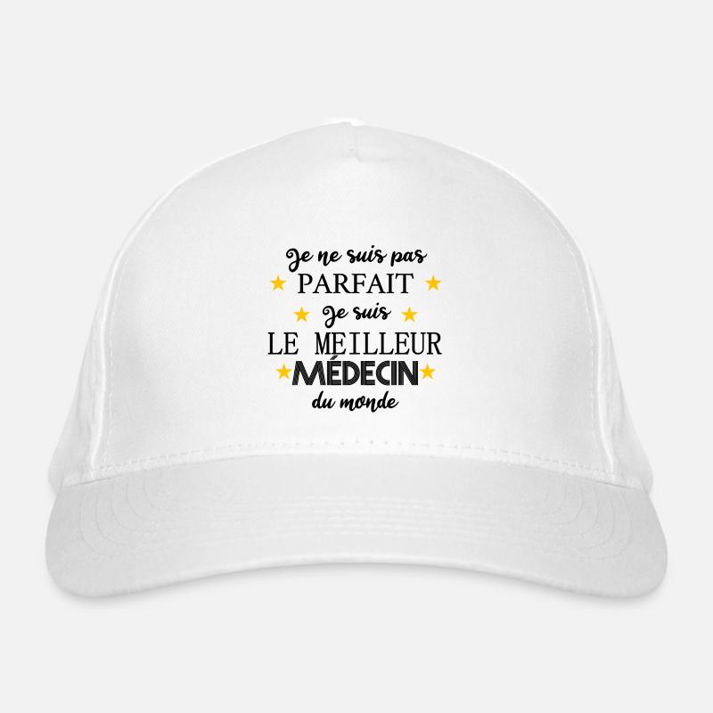 Je suis le meilleur médecin du monde Casquette classique bio
