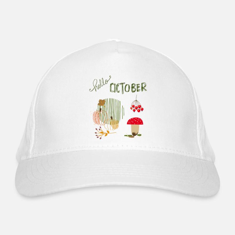 Oktober Efterår Øko-baseballcap