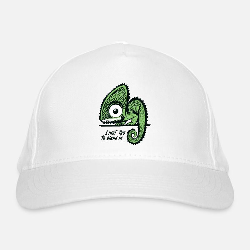 Chameleon Blend In Organic Baseball Cap