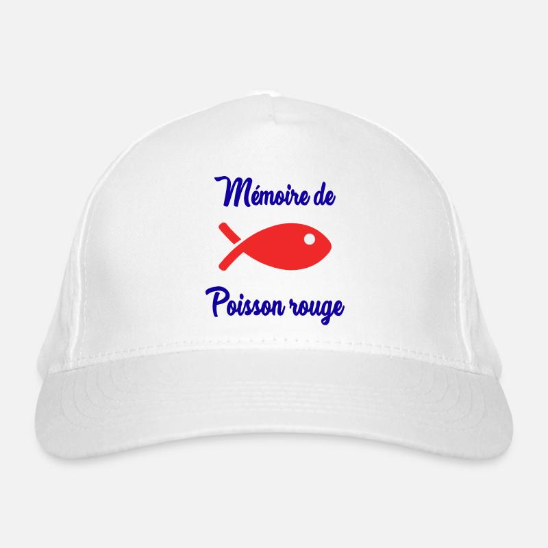 GOLDFISH MEMORY Organic Baseball Cap