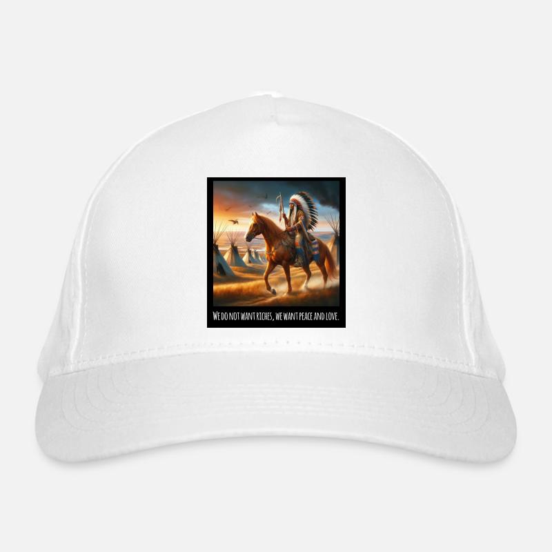 Art amérindien Casquette classique bio