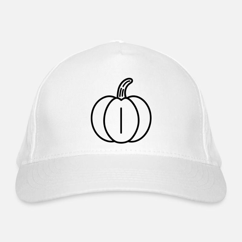Kürbis Bio-Baseballkappe