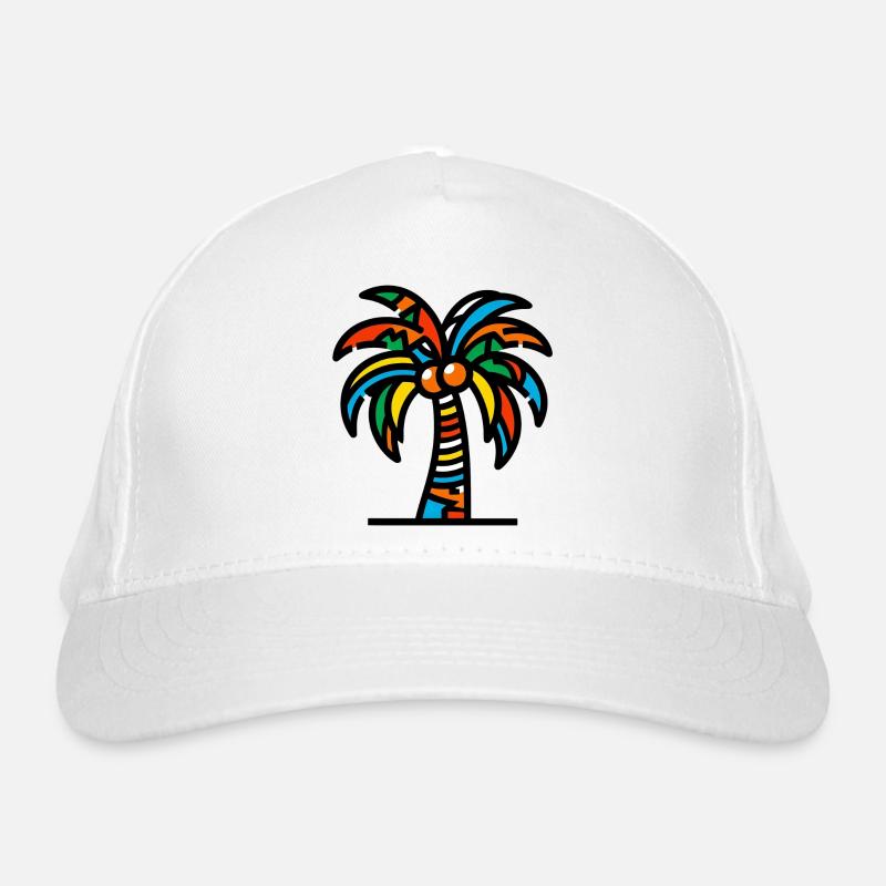 Palm tree Organic Baseball Cap