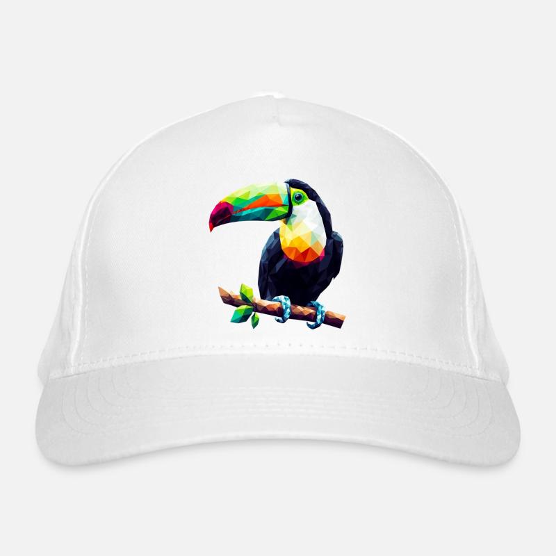 Toucan polygonal Casquette classique bio