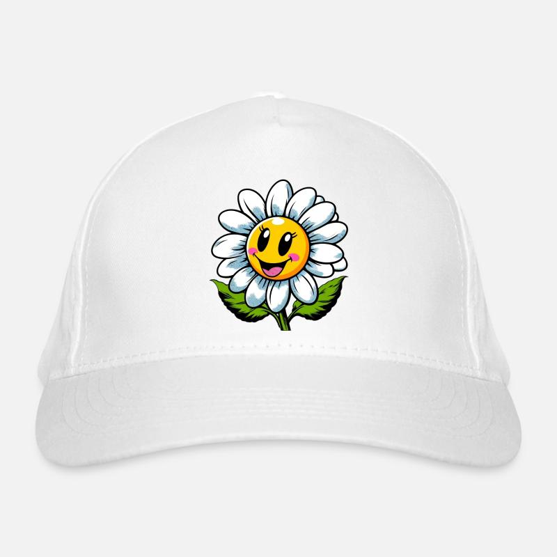 Gänseblümchen Bio-Baseballkappe