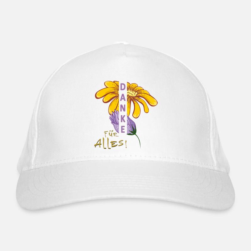 Merci pour tout Casquette classique bio