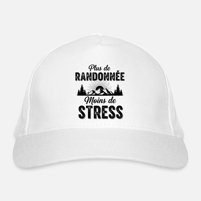 Plus de randonnée humour randonneur cadeau Casquette classique bio