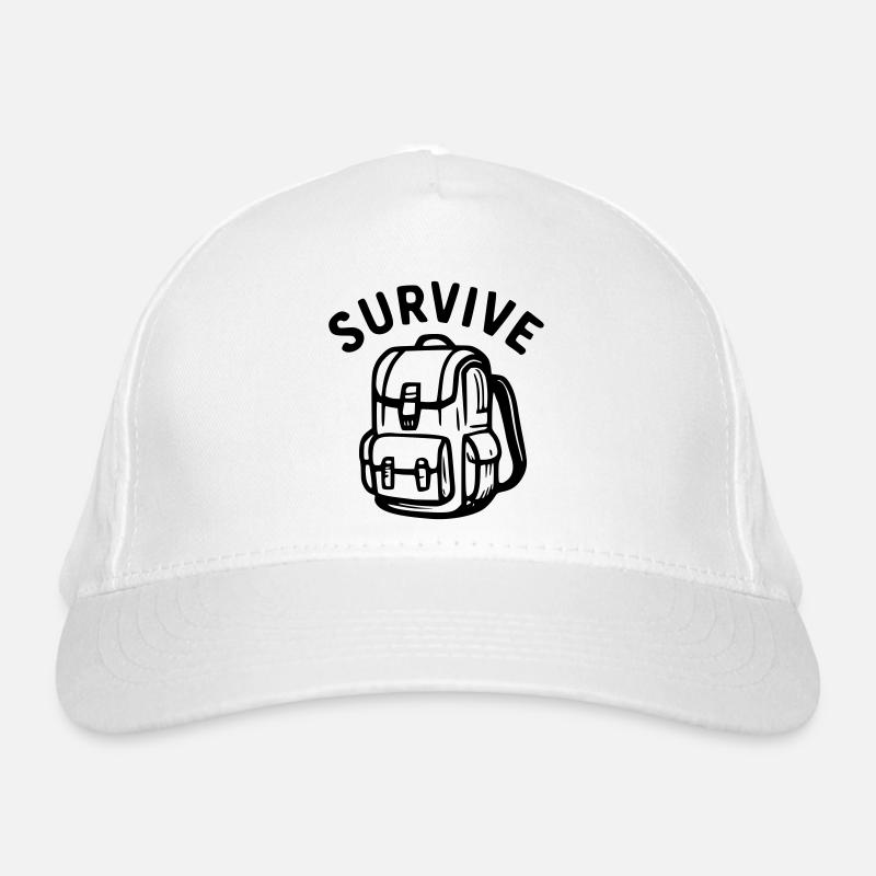 Survive - sac à dos Casquette classique bio