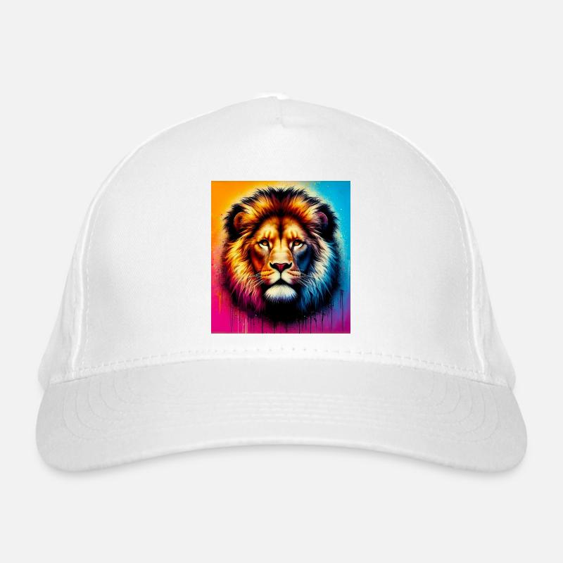 lion Organic Baseball Cap