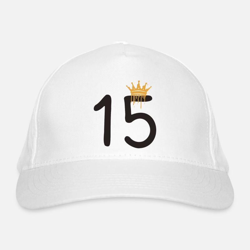 15 Bio-Baseballkappe