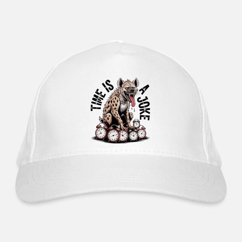 Laughing Hyena Time Joke Casquette classique bio