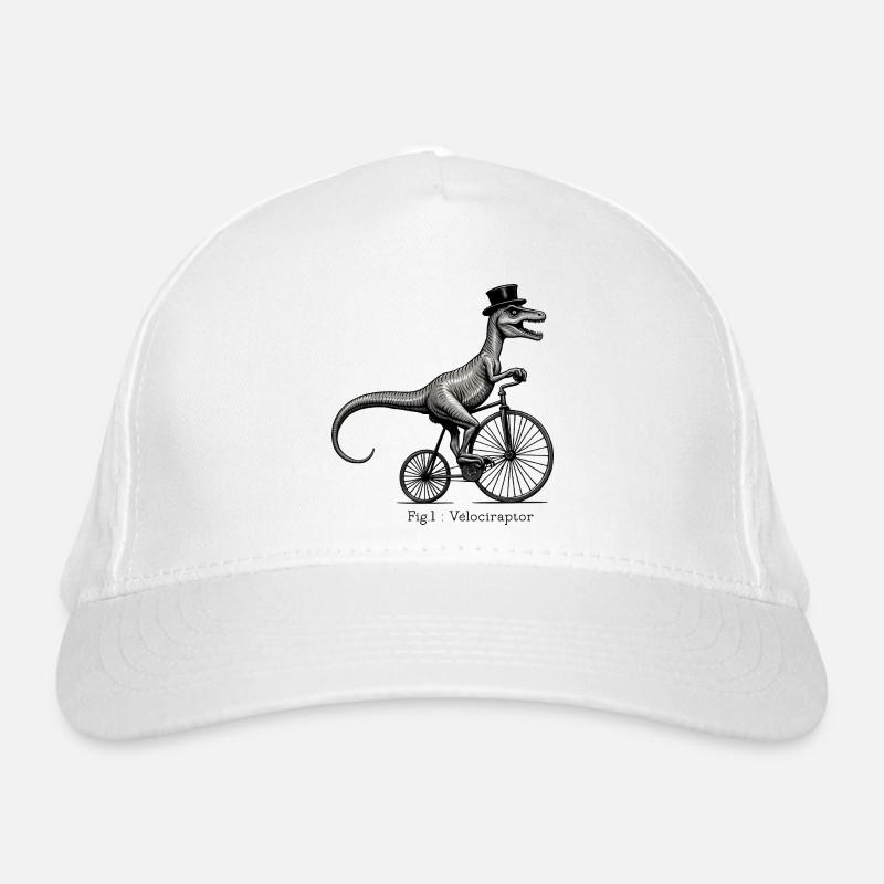 Velociraptor Organic Baseball Cap