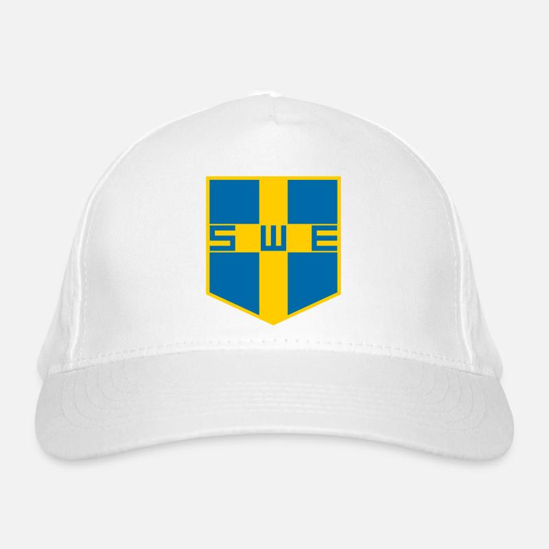 Suède Sverige Casquette classique bio