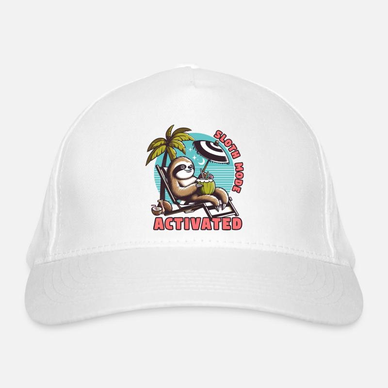 Faultiermodus - Sloth Mode Activated Faultier Rela Organic Baseball Cap