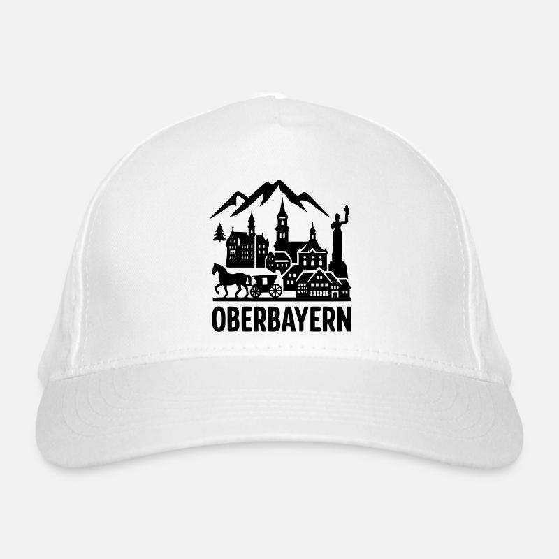 oberbayern bayrisch  Bio-Baseballkappe