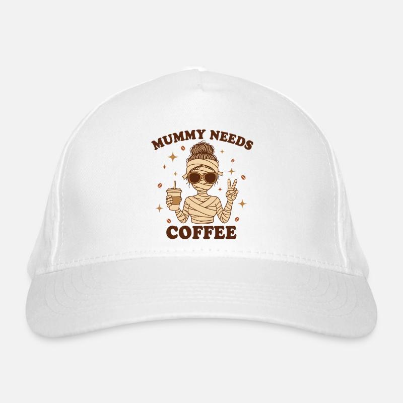 Mutter Mutterschaft Humor Mama Mama Kaffee Bio-Baseballkappe