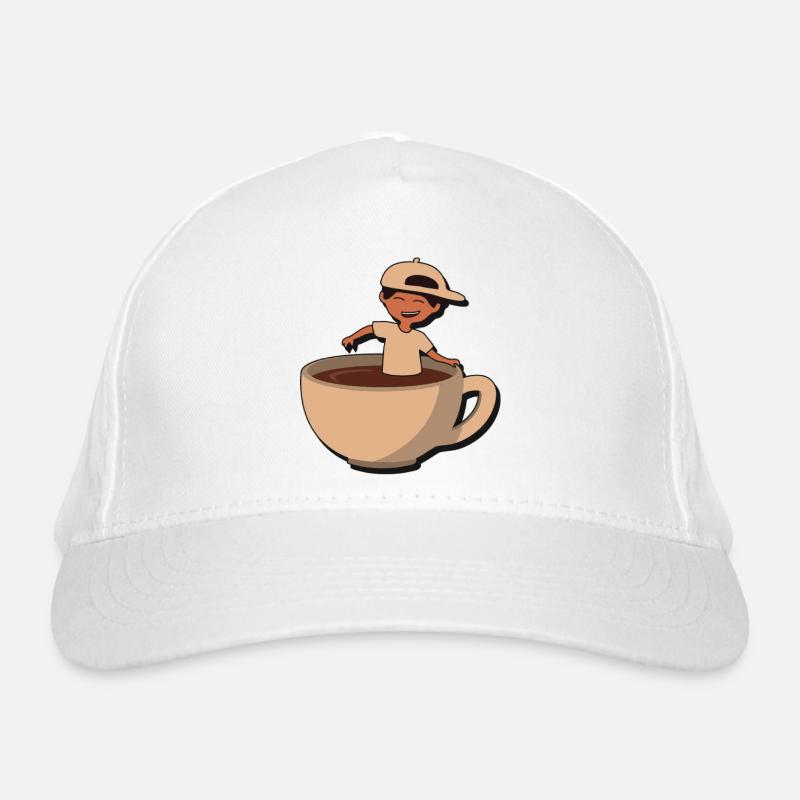 Cup Buddy Coffee Splash Organic Baseball Cap
