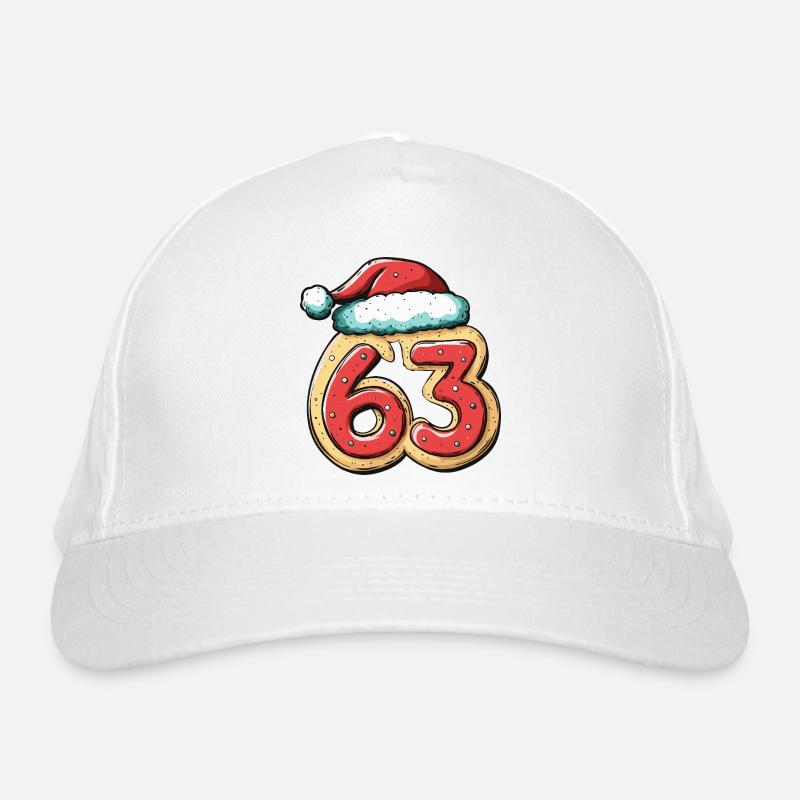 63 Numéro Biscuit Noël Casquette classique bio