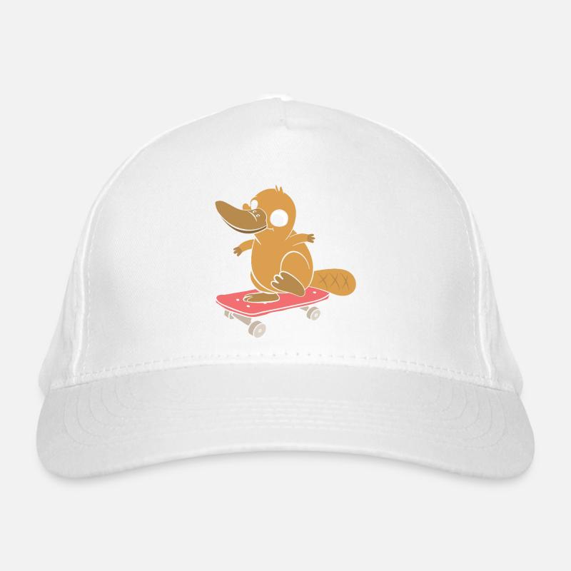 Schnabeltier Bio-Baseballkappe