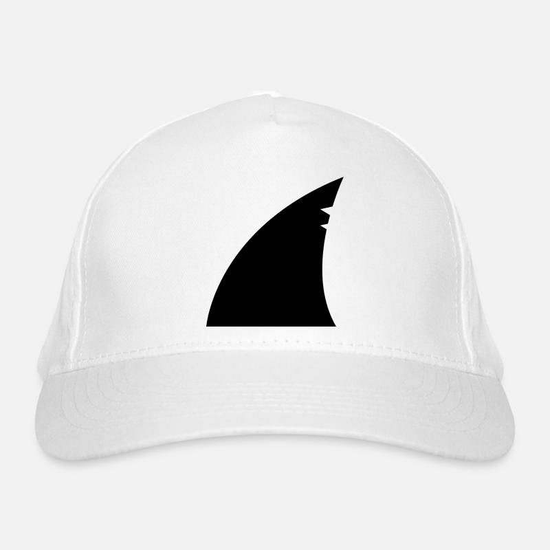 Haifischflosse Bio-Baseballkappe