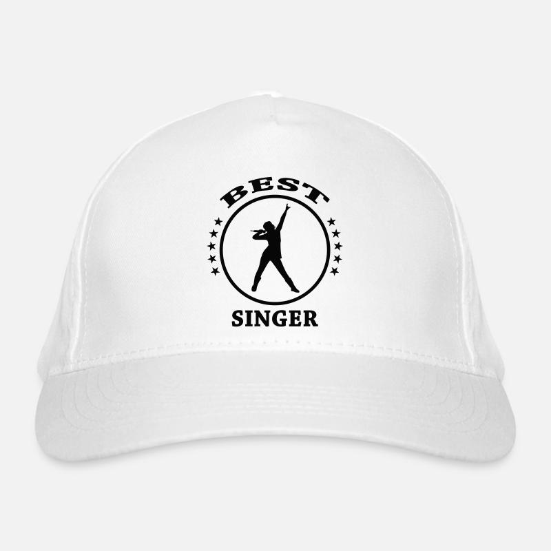 Chanteuse - Chanter - Chanson Casquette classique bio