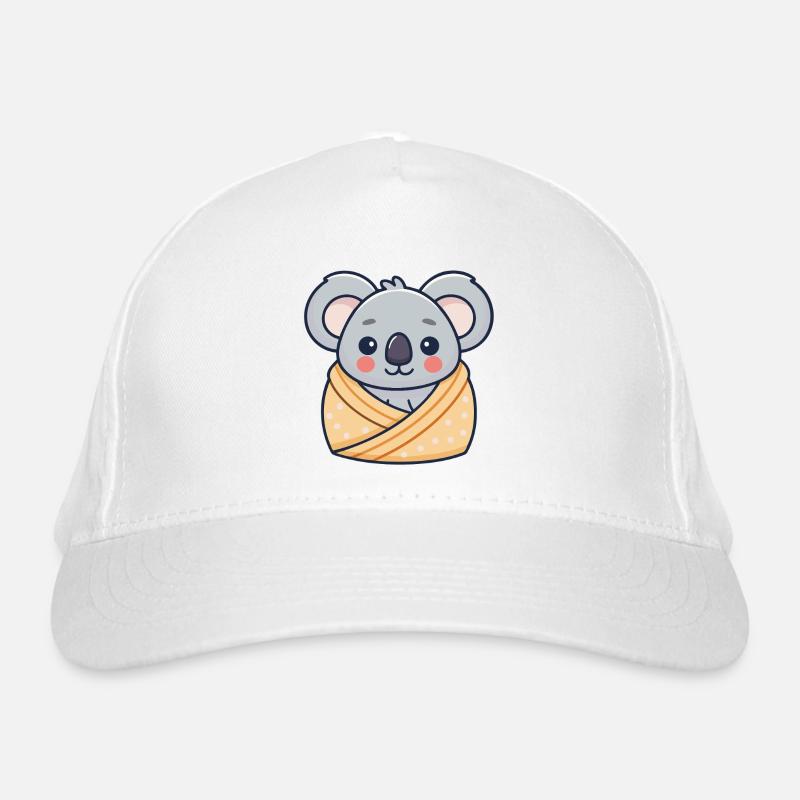 Koala cocon douillet pastel Casquette classique bio