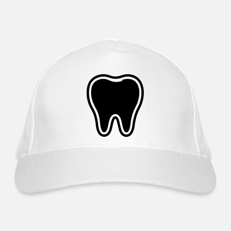 Symbole de la dent Casquette classique bio