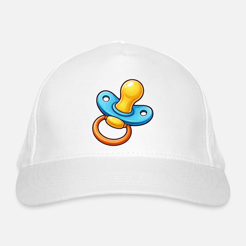Bébé Dessin animé Tétine Casquette classique bio
