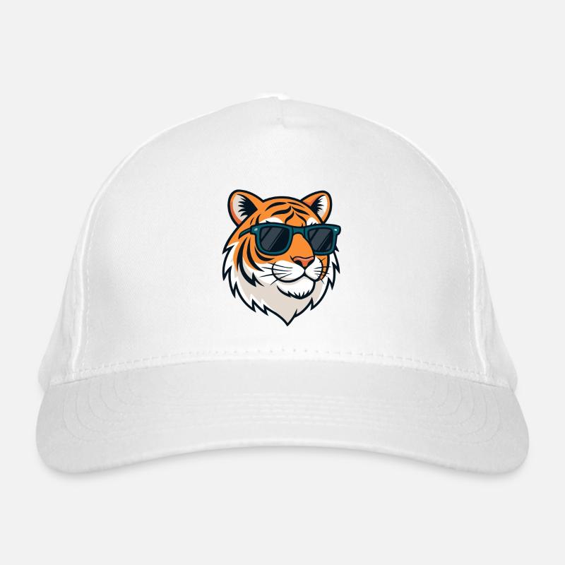 Tiger-Chic-Sonnenbrille Bio-Baseballkappe