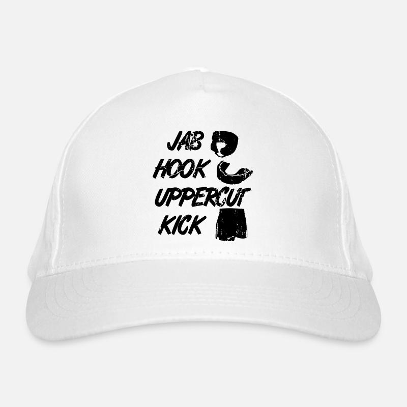 Kickboxer Techniken Bio-Baseballkappe