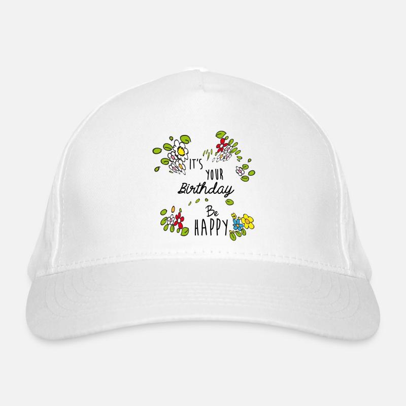 Birthday Organic Baseball Cap